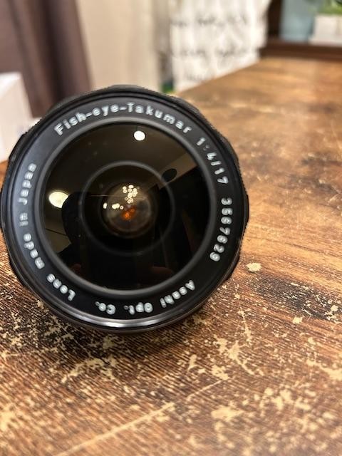 Pentax Fish-Eye-Takumar 17mm F4 M42 Fisheye Lens Vintage