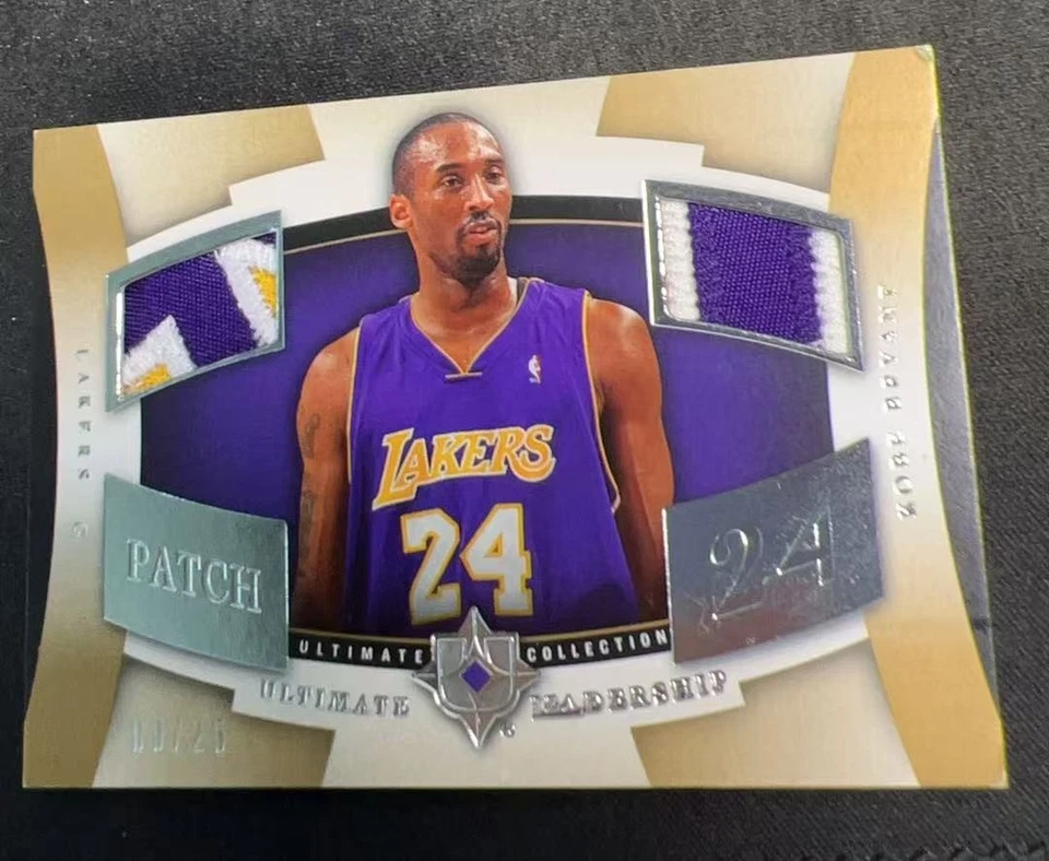 2007-08 Upper Deck Ultimate Kobe Bryant Lea Dership Patch /25 - Image 3 of 4