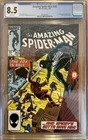 1985 AMAZING SPIDER-MAN #265 CGC 8.5   1st app SILVER SABLE  also app BLACK FOX