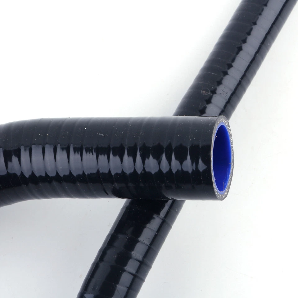 For 1997-2006 2005 Jeep Wrangler TJ 4.0L LHD Silicone Radiator Heater Hose Black Foto 3 de 4