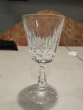 WATERFORD Rosslare Crystal Claret Wine Glasses 6" Tall Ireland