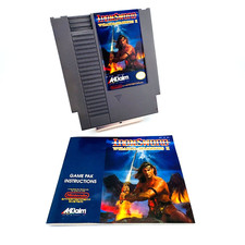 Iron Sword Wizards  Warriors 2 - Nintendo NES  Authentic CART  BOOK 