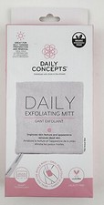 Daily Exfoliating Mitt by Daily Concepts Organic Vegan Biodegradable New