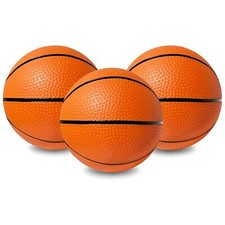 Orange Mini Basketball 5 Inch Compact Durable PVC for Kids Indoor Outdoor Play