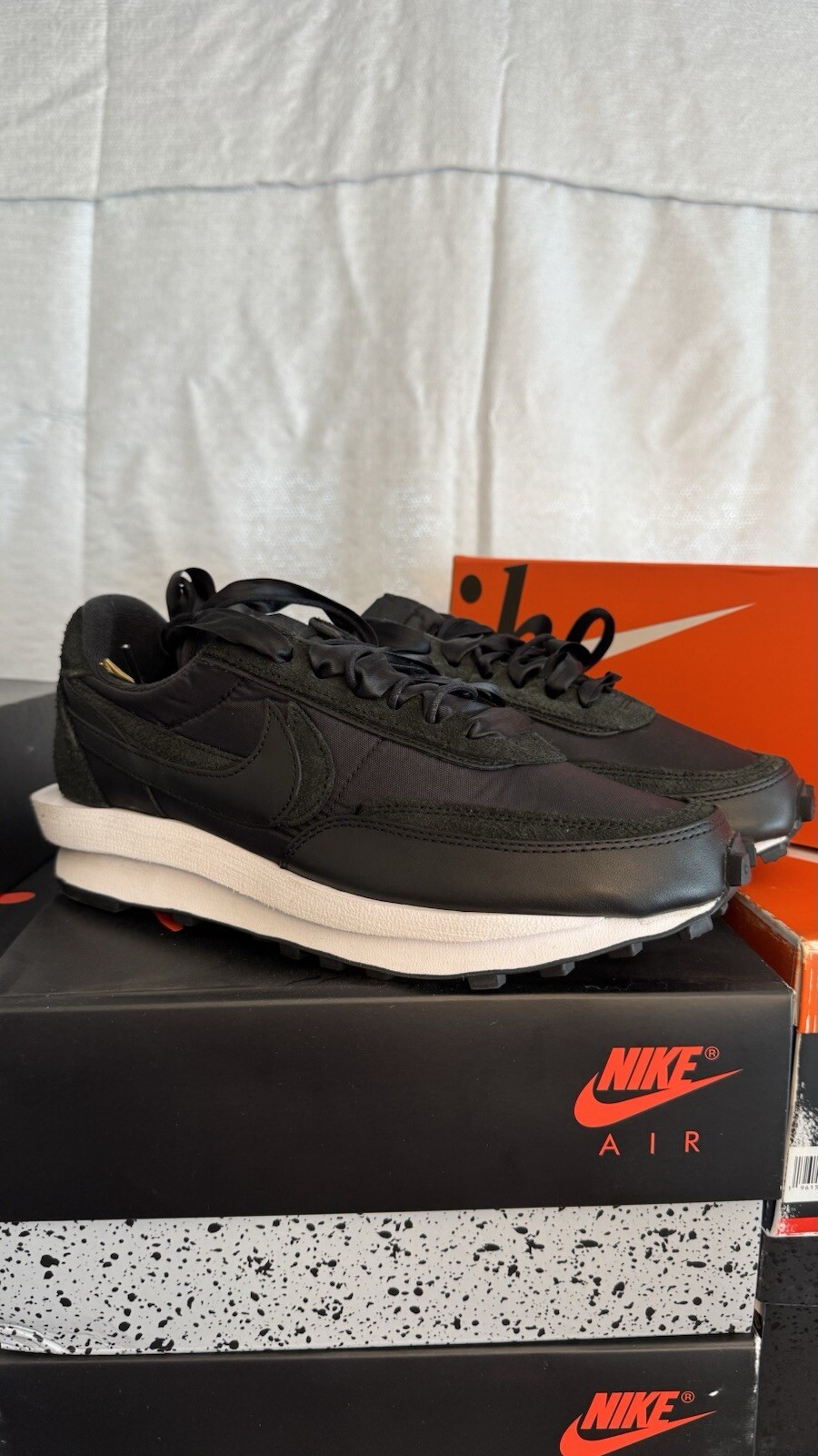 SACAI X NIKE Taglia 9 Usate Nike LDWaffle x Sacai Nylon Nero 2020