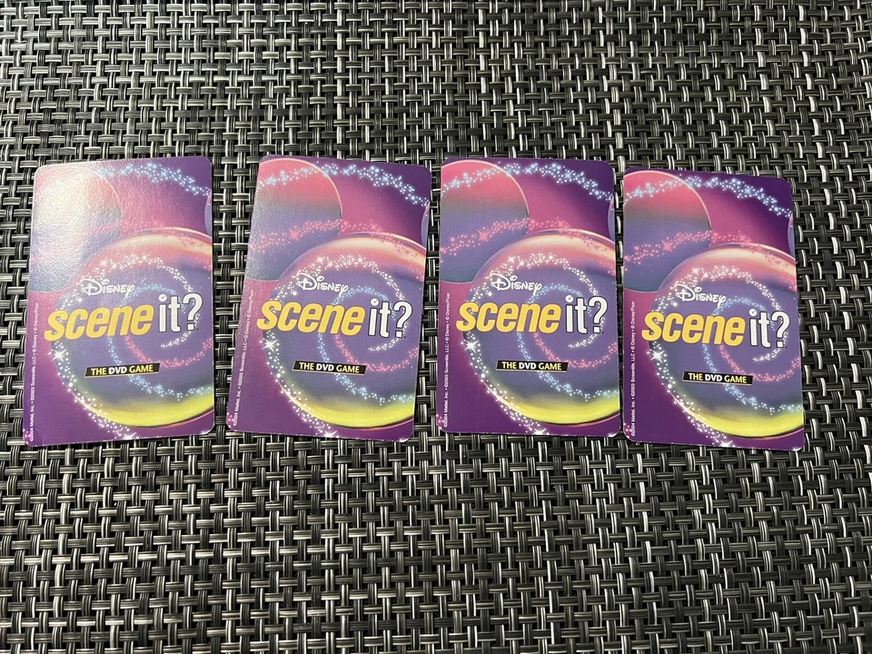 Disney Scene It? 4 Reference Replacement Cards - Image 3 of 3