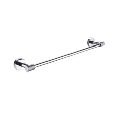 Chrome Single Towel Bar Bathroom 20 inch Towel Rail Accessories Rack SUS304