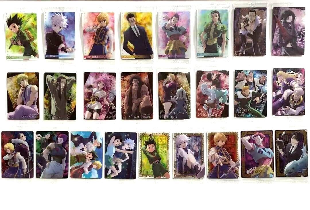 Hunter×Hunter Itajaga Card Complete set All 25 types BANDAI Wafer