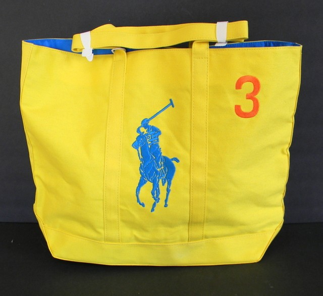 yellow ralph lauren bag
