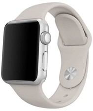 Original Apple Watch Band Silicone 38mm/40mm Stone Gray M/L