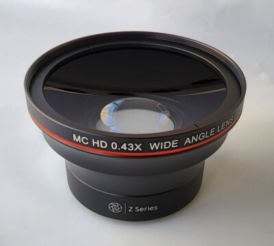 NEW Super Hi Def 0.43x Fisheye Lens With Macro For FujiFilm X-A3 X-A10