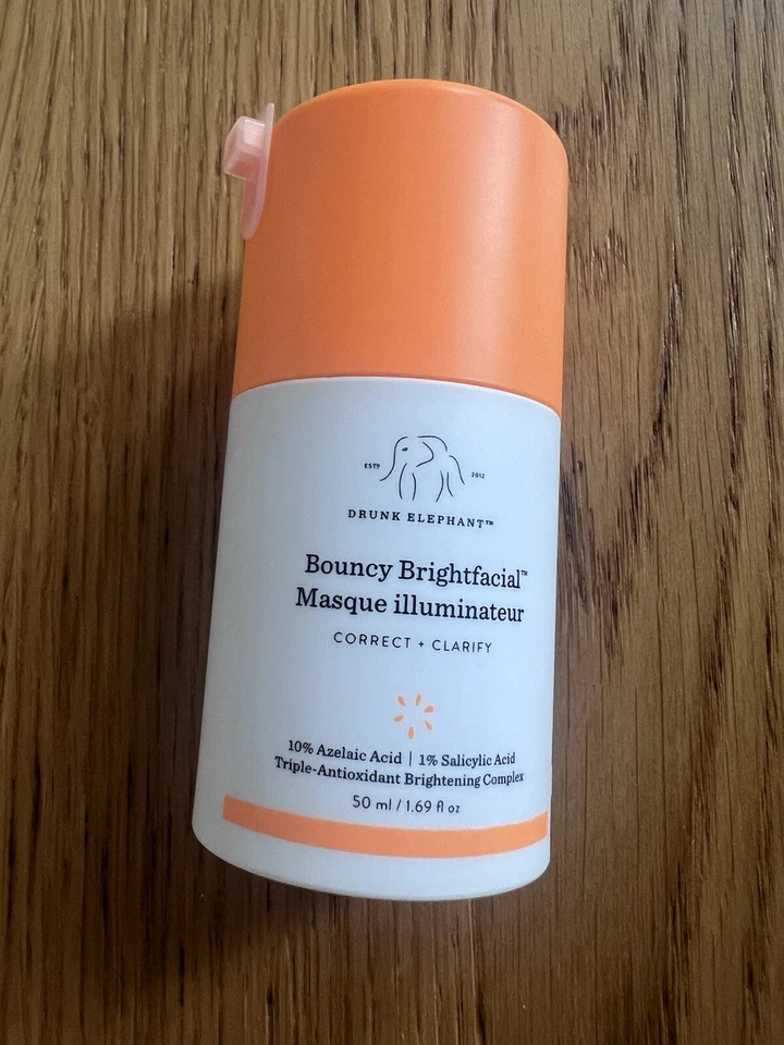 Drunk Elephant Bouncy Brightfacial Brightening Mask , Umbra Tinte Mineral . - Image 3 of 4