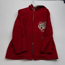 Vintage 1970 Band Varsity Wool Jacket Maple Athletic Sportswear Size 36