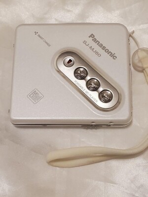 Panasonic SJ-MJ80-W Portable MD Player White Used From Japan | eBay