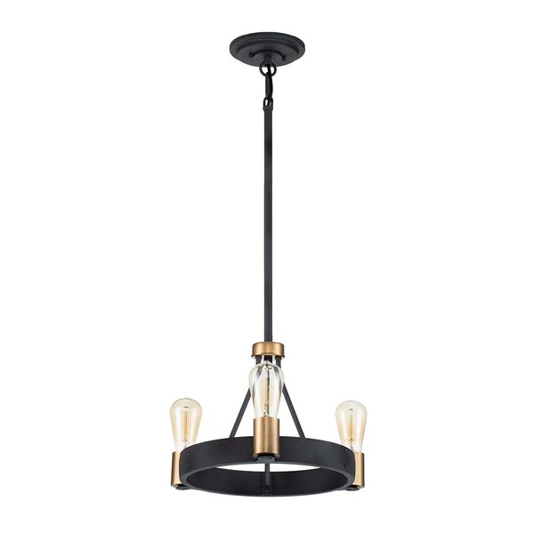 Pendelleuchte Deckenlampe HäNgeleuchte Esszimmerlampe 3-Flammig D 42,2Cm-image