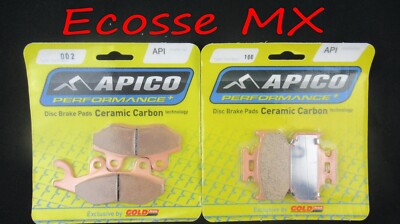 Front & Rear Brake Pads for SX125 125SX (1996–2003