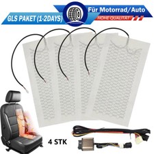 2 Set Auto Carbon Universal Sitzheizung Heizmatten Nachrüstsatz KFZ PKW 3 Stufen