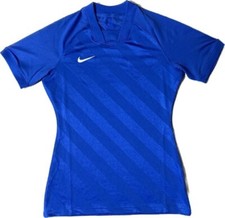 Nike DRY Soccer Women's Challenge III Jersey ROYAL Blue DRI-FIT BV6727 NWT Sz XS
