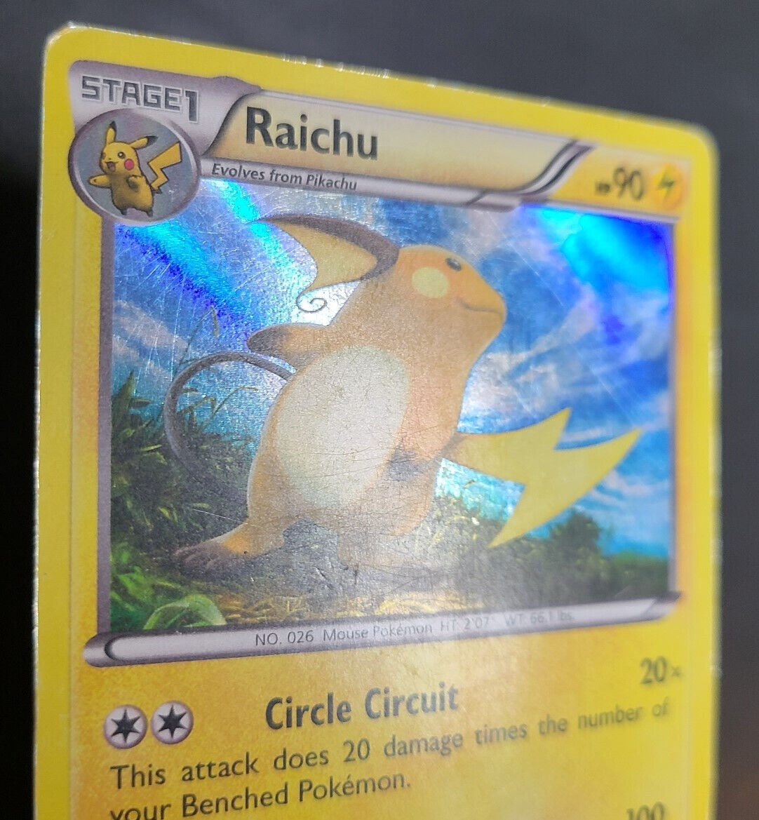 Raichu & Pikachu - 43/146 - XY Base Set - Pokemon Evolution Card Set