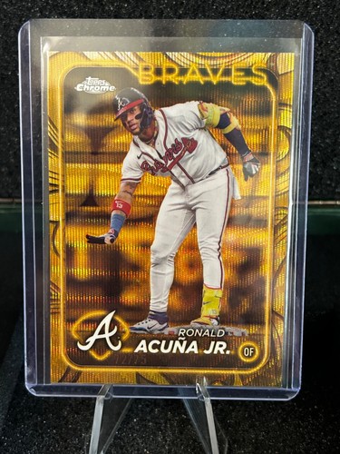 2024 Topps Gilded Collection #70 Ronald Acuña Jr. | Baseball Card