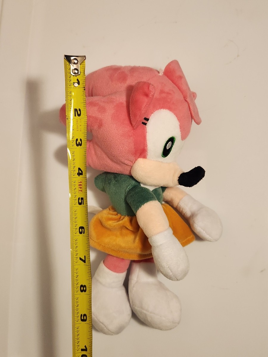 Sonic The Hedgehog Amy Rose Pink Girl Plush Toy Stuffed Animal 9" Video  Game | eBay