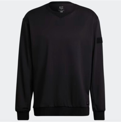 Men's Adidas X Parley Run for the Oceans Sweatshirt Black