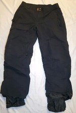 PULSE Youth Winter Snowboarding Ski Pants Black Size Medium