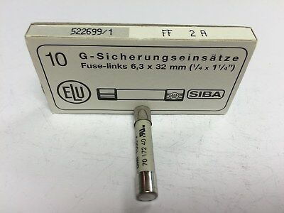 SIBA 70 172 40 2A Fuse Ultra Rapid FF2A 1000V DMM Fuse SIBA 70 172 40 2A Fuse Ultra Rapid FF2A 1000V DMM Fuse