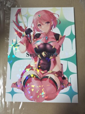 C100 Doujinshi Xenoblade2 ART BOOK '' Super Nova '' B5/38P Xenoblade