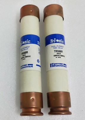 Ferraz Shawmut Trionic TRS60 R Doppelt Element Zeitverzögerung Fuse (Menge 2PC)