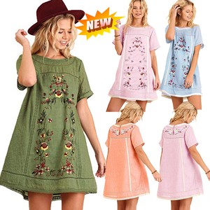 womens linen shirt dress