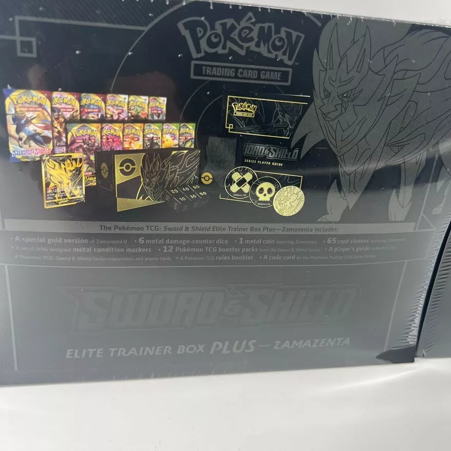 2020 Pokemon TCG Sword & Shield Elite Trainer Box Plus Zacian - US