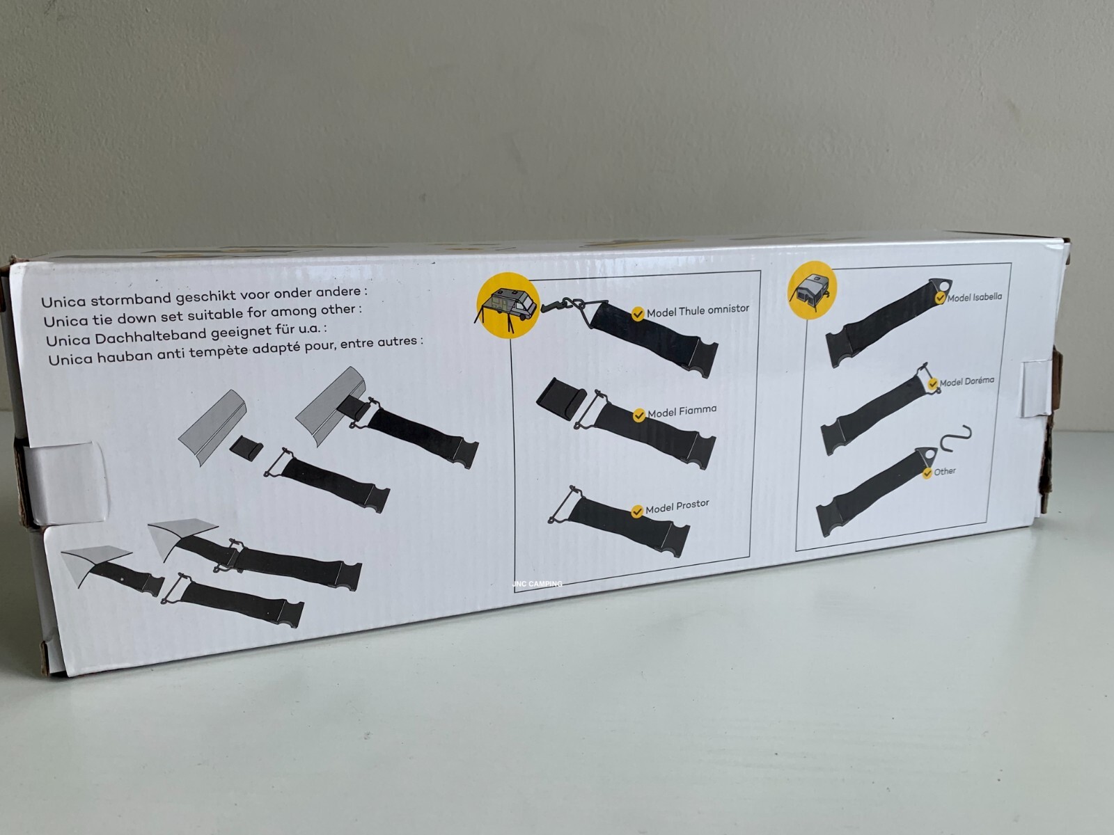 Universal Tie Down Strap Kit Fiamma Thule Isabella Dorema Awning Canopy