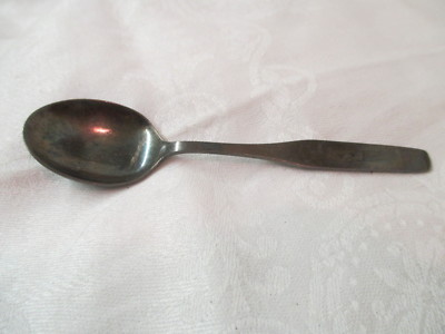 Vintage WMF patent 90 15 silver plate 5 O'Clock spoon monogram