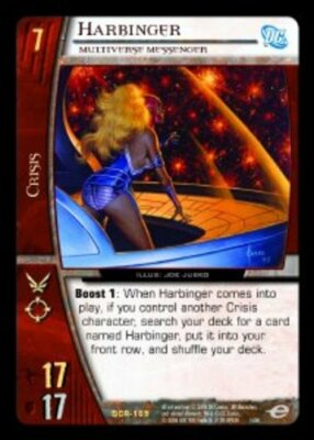 VS System: Harbinger, Multiverse Messenger [Played] VS: DC Infinite Crisis TCG C