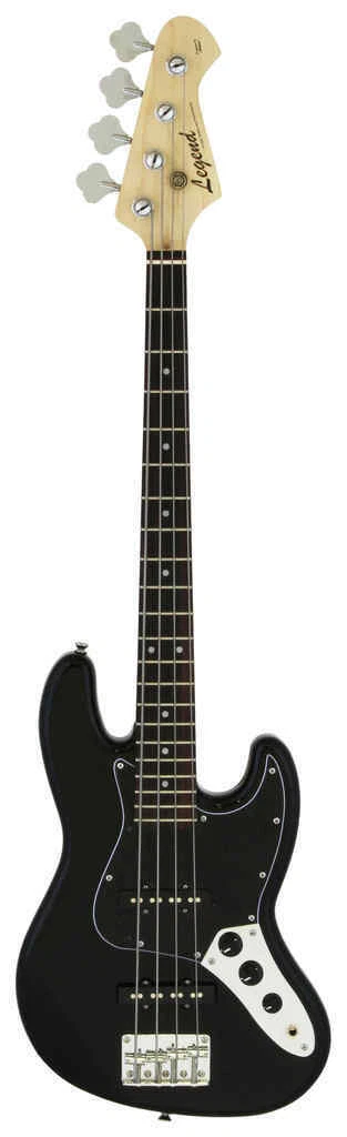 Legend by ARIA LJB-MINI/B/BK(Black, Black PG) Short Scale