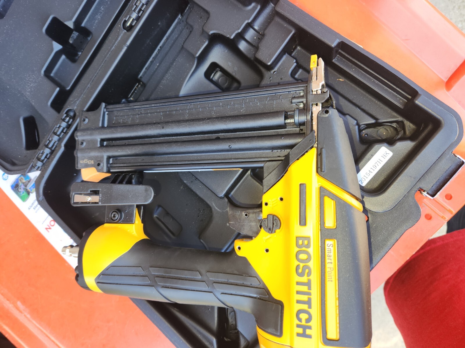 BOSTITCH Nail Gun Brad Nailer Smart Point 18GA BTFP12233 eBay