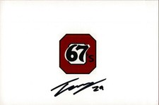 Tye Felhaber Signed Autographed 4x6 Photo Ottawa 67's / Dallas Stars