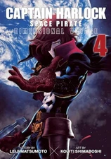 Captain Harlock Space Pirate Dimensional Voyage Vol 4 Used English Manga Graphic