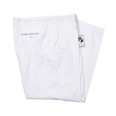 PAUL & SHARK YACHTING Hose Gr 60 Weiß Baumwolle Sommer Chino
