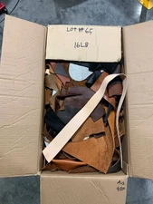 Genuine Leather Scrap, Remnants 16 lbs (lot 65)