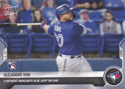 2021 Topps Now 154 Alejandro Kirk
