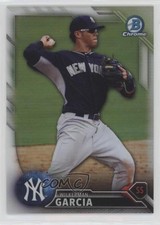 2016 Bowman Chrome Prospects Refractor 186/499 Wilkerman Garcia #BCP164 0l4h