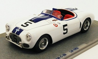 Bizarres Modellauto BZ26 - Cunningham C-2R #5 Le Mans 1951 im Maßstab 1:43