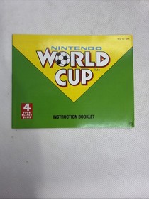 Nintendo World Cup (Nintendo NES, 1990) SOCCER Complete In Box CIB + INSERTS