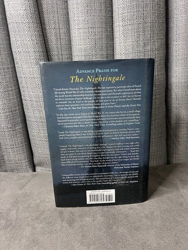 THE NIGHTINGALE Kristin Hannah Signed First Edition HC DJ 1st Print Book - Picture 5 of 11