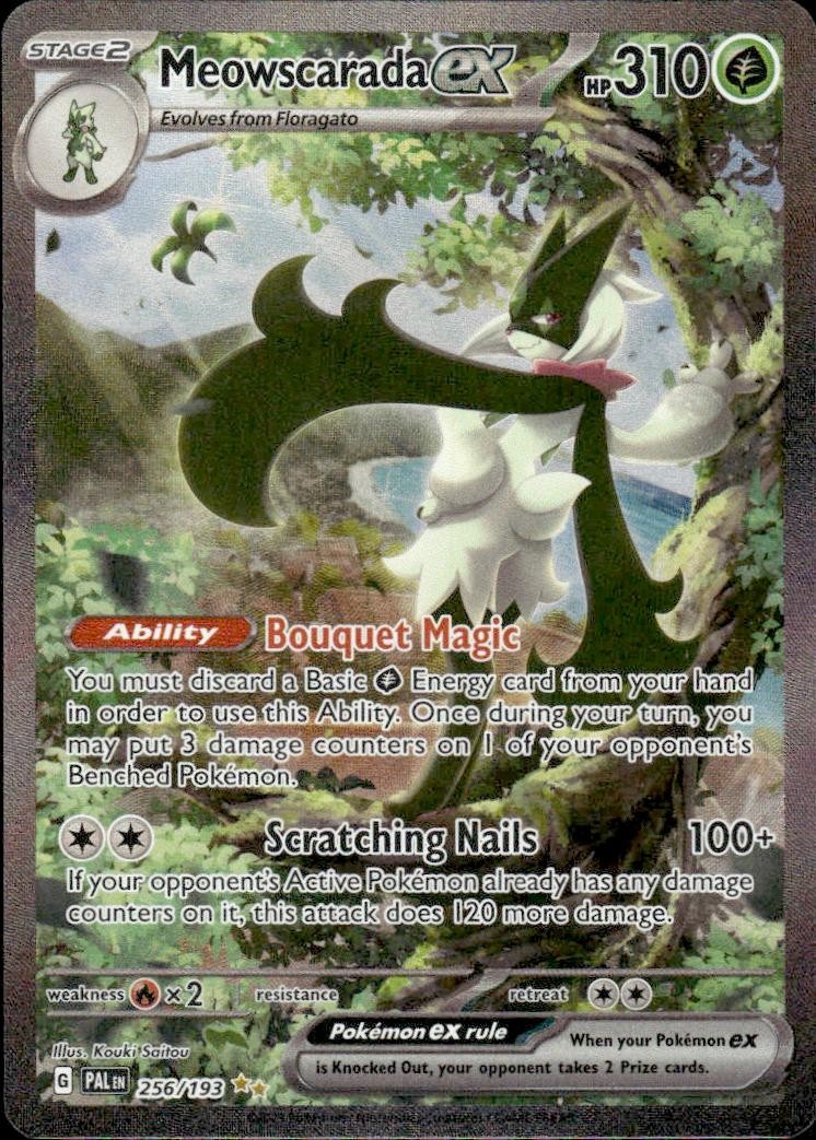 Meowscarada ex 2023 Scarlet & Violet: Paldea Evolved #256/193