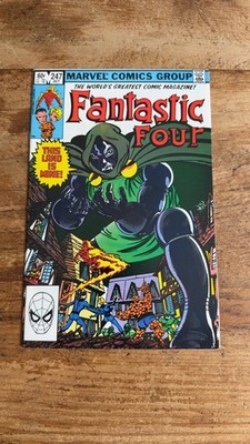 Fantastic Four #247 Marvel Comics 1982 Dr. Doom Cover ^
