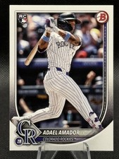 2025 Bowman 31 Adael Amador Colorado Rockies Rookie