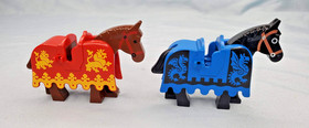 LEGO Castle: Knight's Challenge 1584 100% complete except for 2 feathers
